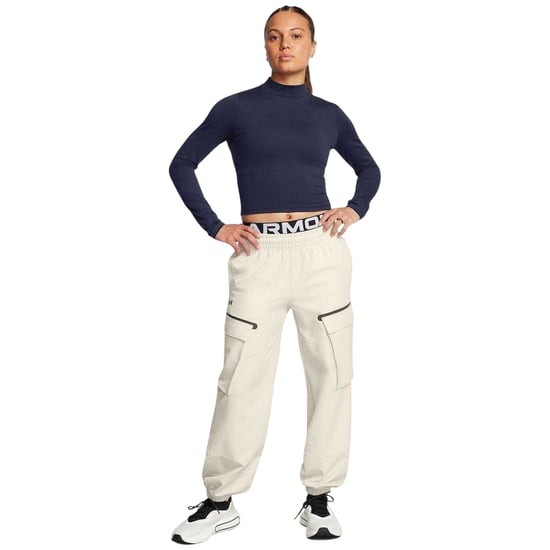 Under Armour - "Meridian" T-Shirt für Damen, Stehkragen, Schmal (Blau) - Image 4