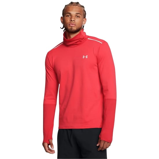 Under Armour - "Vanish" T-Shirt für Herren, Weiter Stehkragen (Rot) - Image 3