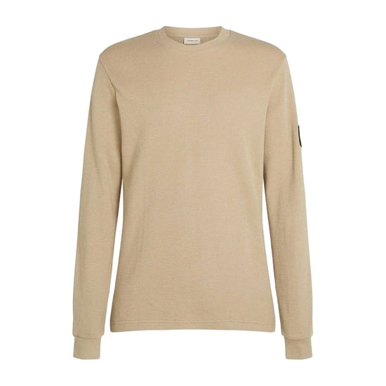 Calvin Klein - Oberteil für Herren, Waffelstoff, Langärmlig (Khaki) - Image 1