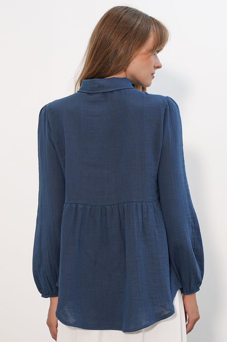 Oversized Baumwoll-Langarmshirt - Image 6