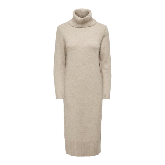 Only - Strickkleid für Damen, Wasserfallausschnitt (Bimsstein) - Image 2