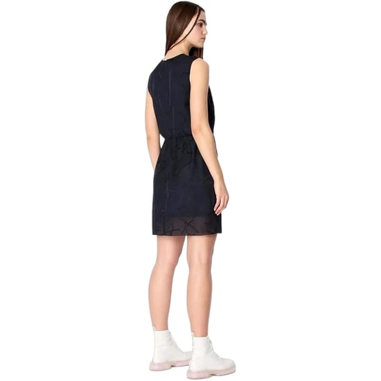 Armani Exchange - Minikleid für Damen, Ärmellos (Marine) - Image 3