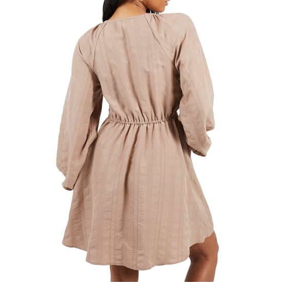Brave Soul - Minikleid für Damen, A-Linie (Braungrau) - Image 3