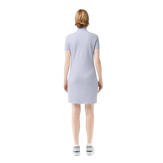 Lacoste - Polo-Kleid für Damen, Mit Kragen (Hellblau) - Image 3