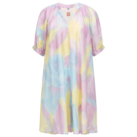 Boss - Minikleid für Damen, Seide (Bunt bedruckt) - Image 2