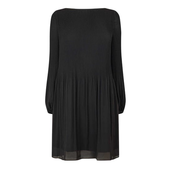 Boss - Kleid für Damen, Knielänge, Langärmlig (Schwarz) - Image 1