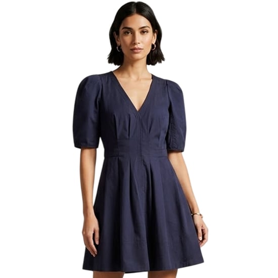 Ted Baker - Minikleid für Damen, V-Ausschnitt, Puffärmel (Marine) - Image 4