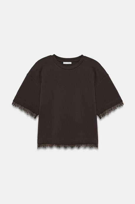 Damen Baumwoll-Elasthan Rundhals T-Shirt - Image 5