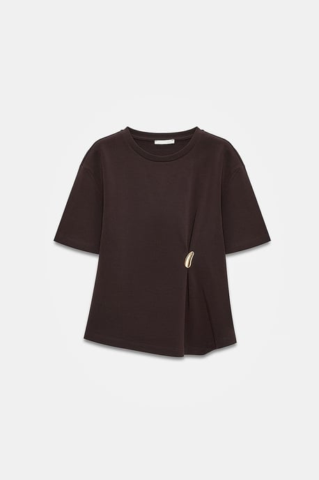 Damen Rundhals Kurzarm Jersey T-Shirt - Image 5