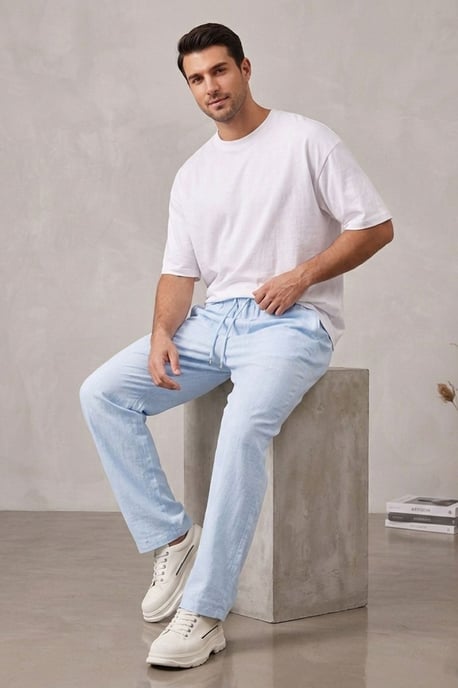Herren Gerade geschnittene Woven-Hose - Image 1