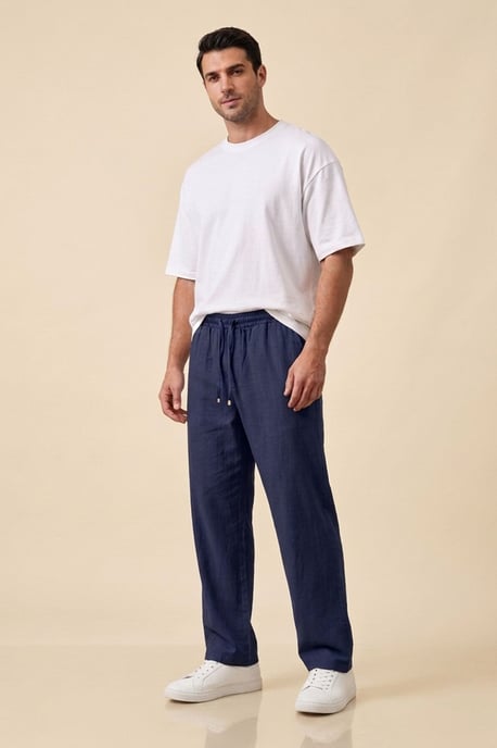 Herren Gerade geschnittene Woven-Hosen - Image 1
