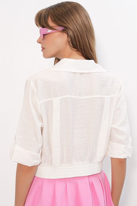 Übergröße Cropped Shirt - Image 6
