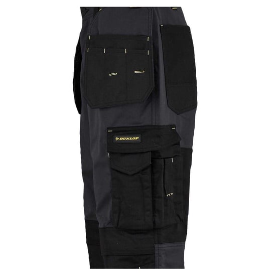 Dunlop - Arbeitshosen für Herren (Holzkohle/Schwarz) - Image 4