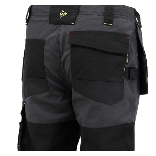 Dunlop - Arbeitshosen für Herren (Holzkohle/Schwarz) - Image 4