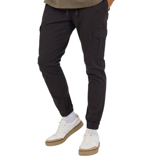 Brave Soul - Cargo Jogginghosen für Herren (Dunkelgrau) - Image 2