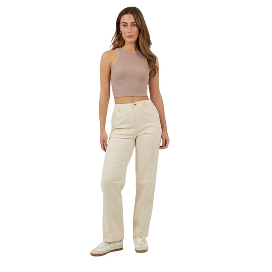 Brave Soul - Cargohosen für Damen (Cremefarbe) - Image 1