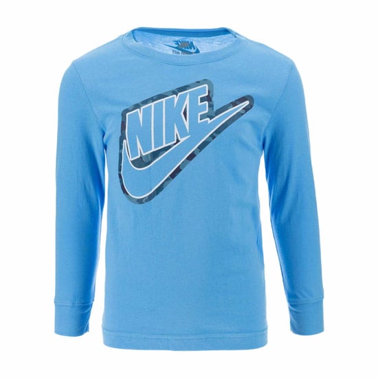 Nike - T-Shirt für Kinder, Tarnmuster, Langärmlig (Universität Blau) - Image 1