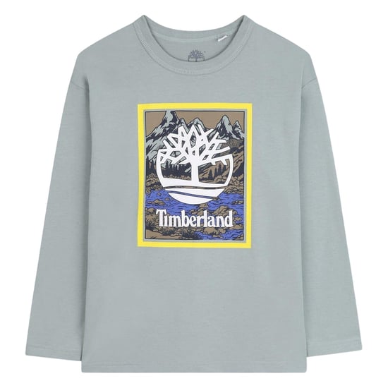 Timberland - T-Shirt für Jungen, Logo (Grau) - Image 1
