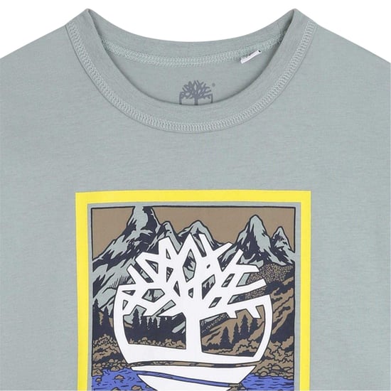 Timberland - T-Shirt für Jungen, Logo (Grau) - Image 3