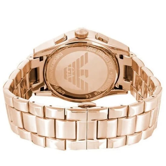 Emporio Armani AR0365 Rose Gold Chronograph Herrenuhr - Image 2