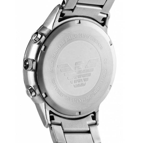 Emporio Armani Renato Silber Herren Armbanduhr AR2460 - Image 4