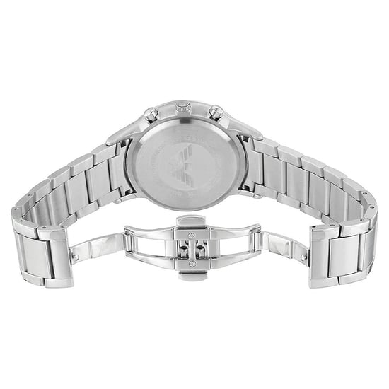 Emporio Armani Renato Silber Herren Armbanduhr AR2460 - Image 5