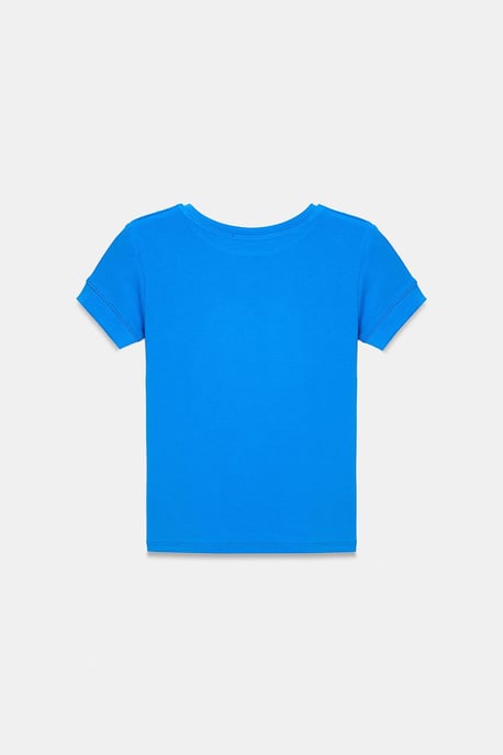 Damen Slim Fit Rundhalsausschnitt T-Shirt - Image 6