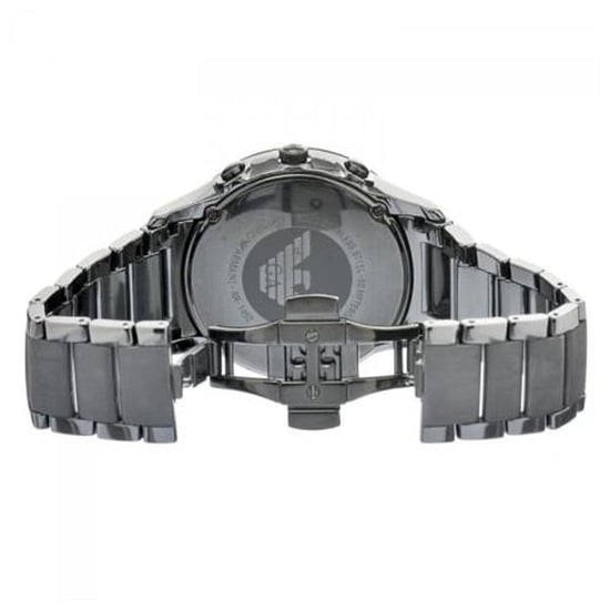 Emporio Armani AR1452 Herren Chronograph Uhr Ceramica Schwarz - Image 2