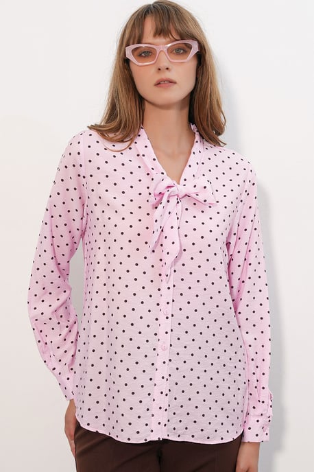 Pünktchen Popeline Bluse - Image 3