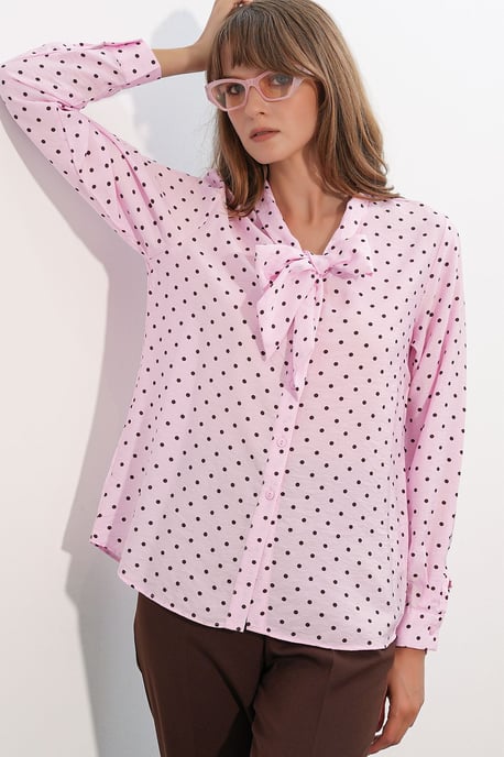 Pünktchen Popeline Bluse - Image 4