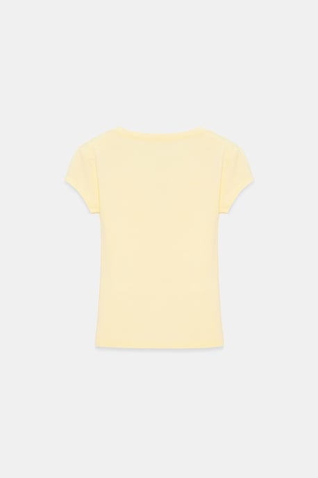 Slim Fit V-Ausschnitt Jerseybluse - Image 6