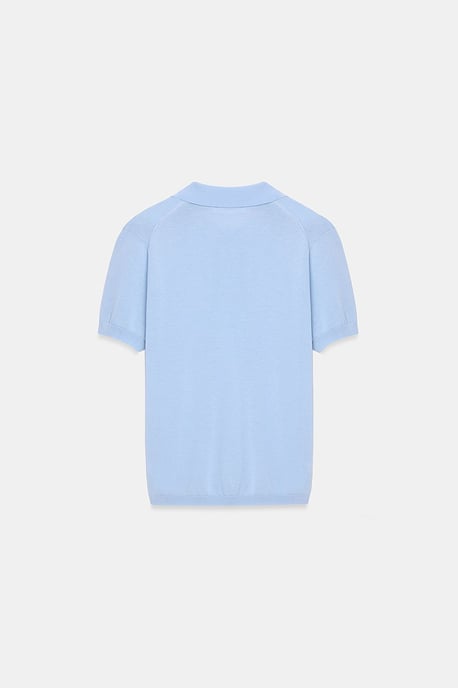 Damen-Polo-Kragen-Button-Bluse - Image 6
