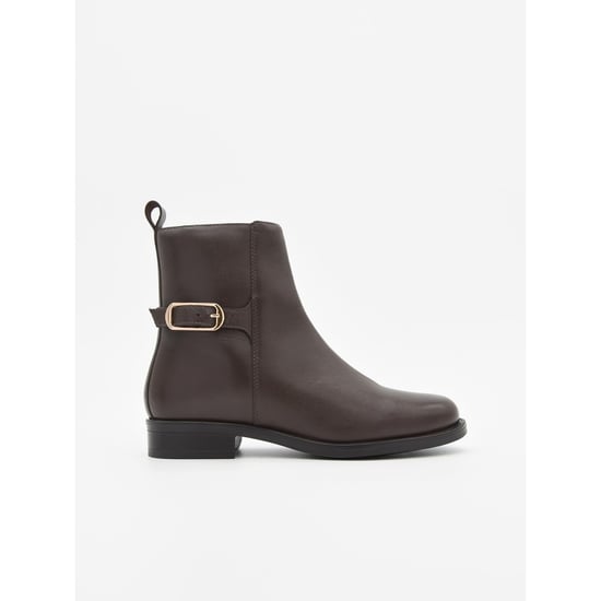 Purapiel Flache Stiefelette Bro4 Braun - Image 1