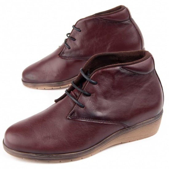 Purapiel Keilstiefelette Akila Bordeaux - Image 1