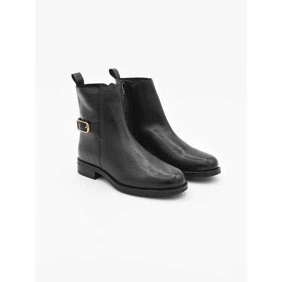 Purapiel Flache Stiefelette Bro4 Schwarz - Image 1