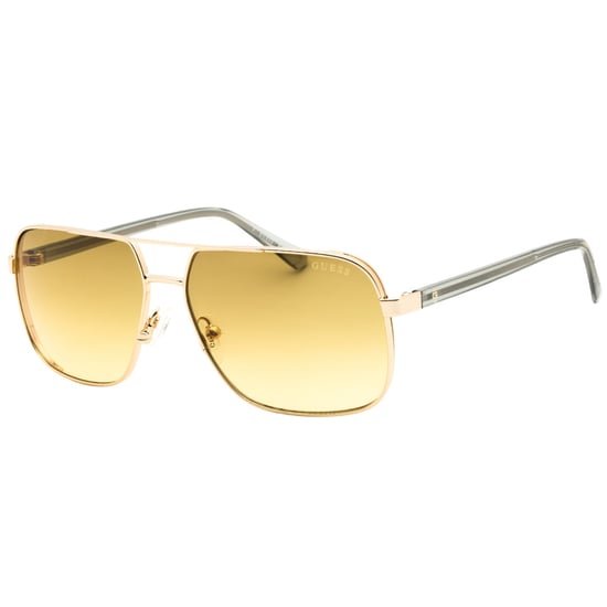 Guess Shiny Pale Gold Brown Gradient Sonnenbrille - Image 2
