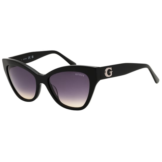 Glänzende Schwarze Cat-eye-sonnenbrille Von Guess - Image 2