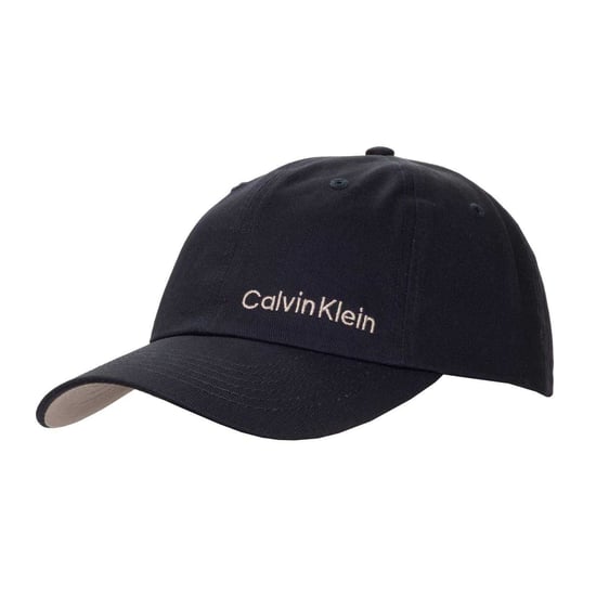 Calvin Klein - Papa Hut für Herren, Abgerundeter Kopf, Emblem (Marine) - Image 1
