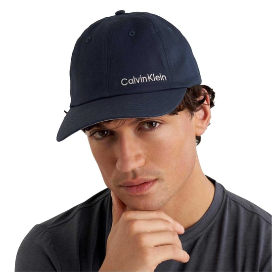 Calvin Klein - Papa Hut für Herren, Abgerundeter Kopf, Emblem (Marine) - Image 4