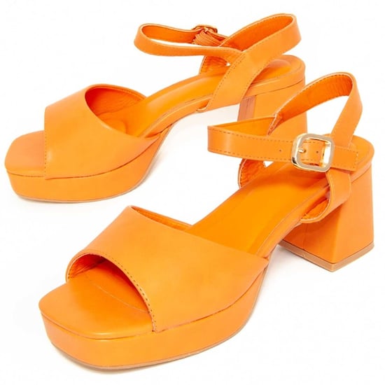 Montevita Heel Sandale Comodosan Orange - Image 1