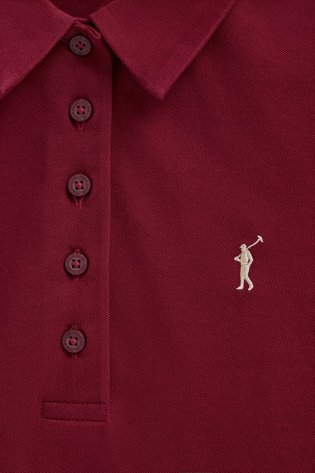 Damen Polo-Shirt mit kurzem Ärmel Slim Fit POLO-SHIRT-S-S7 - Image 5