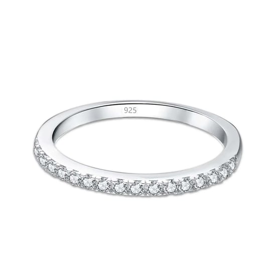 Ewiger Funkeln Sterling Silberring für Frauen mit Zirkonia BIAN018 - Image 1