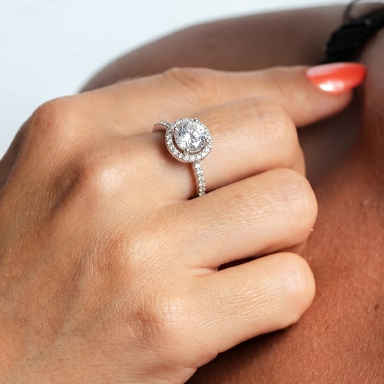 Ewiger Sternring mit Halo, 925 Sterling Silber, BIAN025 - Image 2