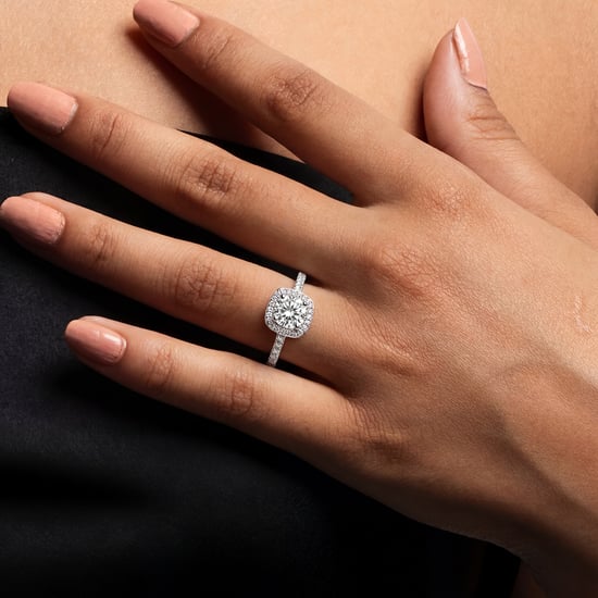 Damenring aus 925 Sterling Silber mit Zirkonia-Kissen Größe BIAN020 - Image 2
