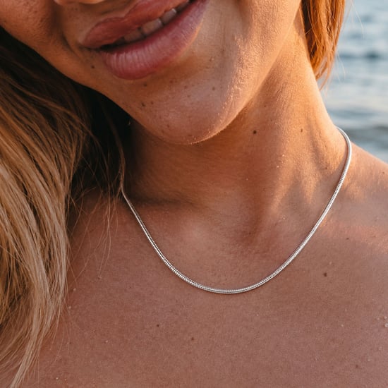 Damen Schlangenkette aus 925 Sterling Silber BICLL045 - Image 2