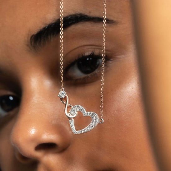 Damen-Halskette mit Herzanhänger aus zirkonischem Stein 925 Sterling Silber BICLL017 - Image 2
