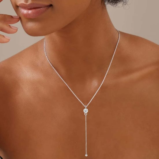 Damen-Halskette mit Schleife aus 925 Sterling Silber und Zirkonia BICLL022 - Image 2