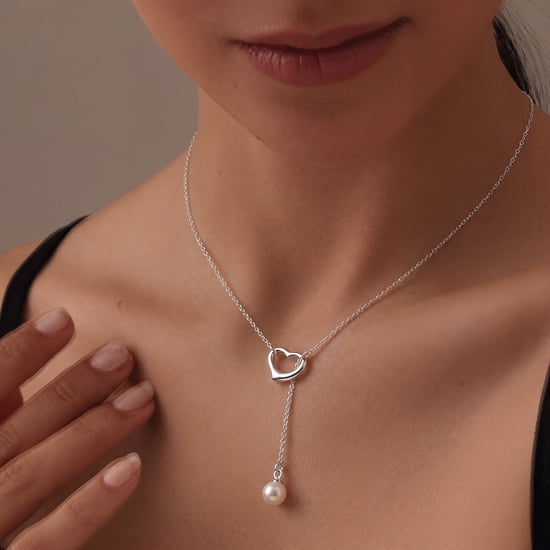 Damen-Halskette Herz des Lichts aus 925 Sterling Silber BICLL037 - Image 3