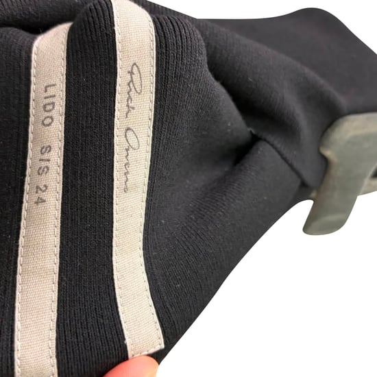 Rick Owens taillierter Midirock aus schwarzer Viskose - Image 4