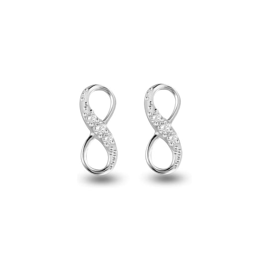 Damen Infinity-Ohrringe mit Funkeln BIPE060 - Image 1